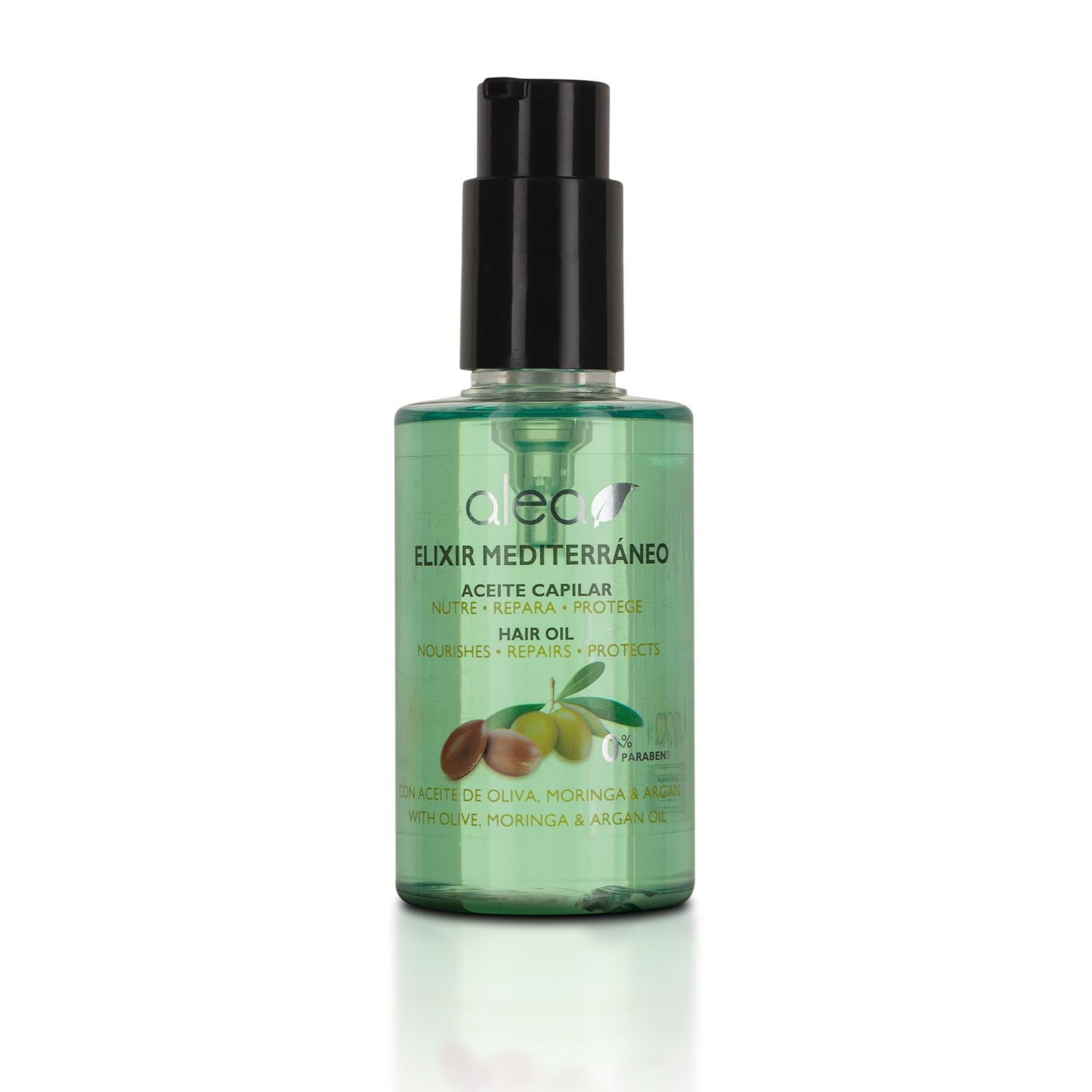ALEA - Hair Oil - Mediterranean Elixir - 130 ml - Nourishes, Repairs, and Protects Hair - Helps to Reduce the Appearance of Split Ends and Frizz - Adds Shine to Hair