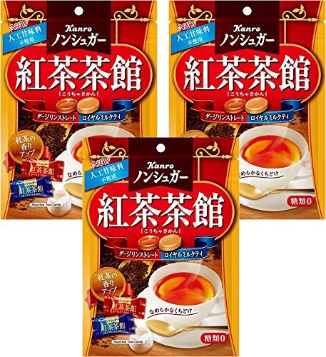 Kanro Non Sugar Kocha Chakan 2.5372g (3 Pack)