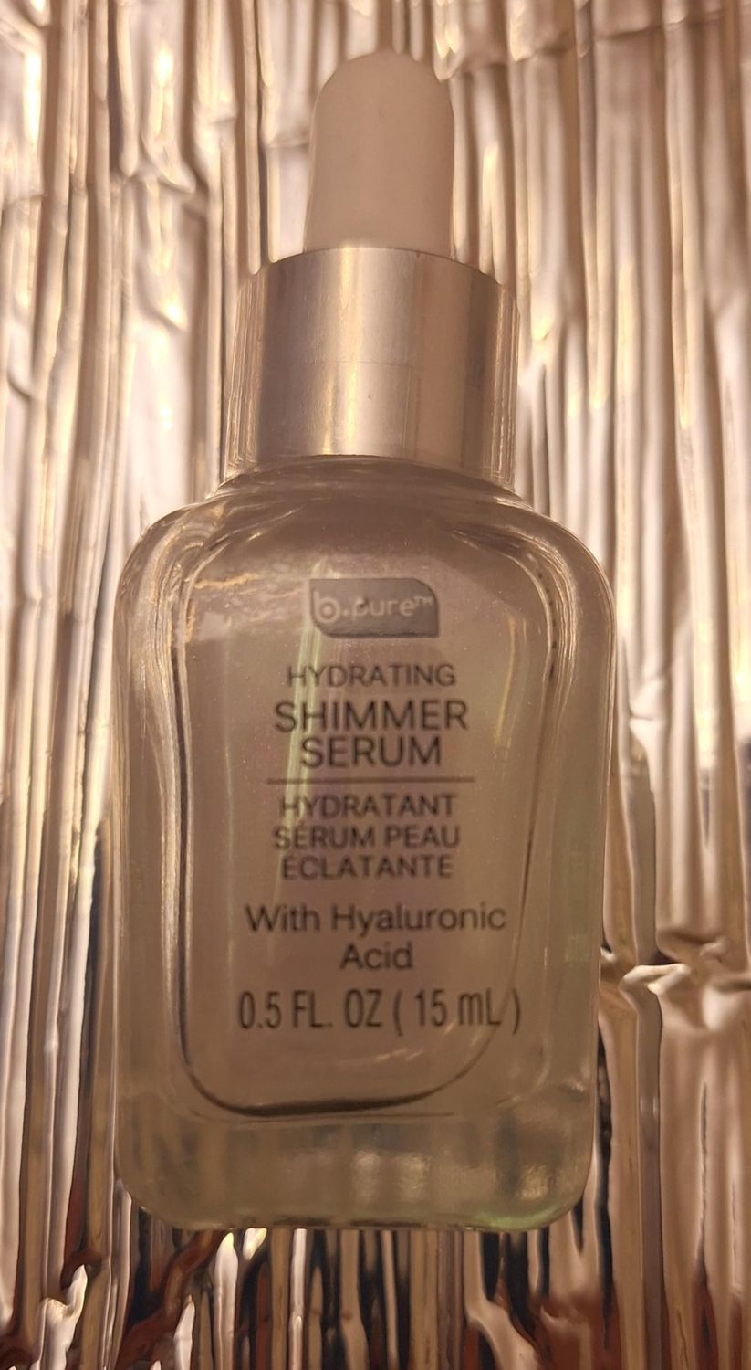 b.pure HYDRATING SHIMMER SERUM with HYALURONIC ACID 0.5 FL OZ
