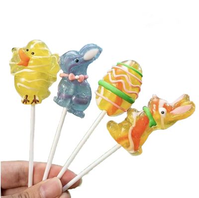 Loose lollipop, individually wrapped, 360 grams, 24 sticks, holiday gift, party gift, fruit-flavored suction cup