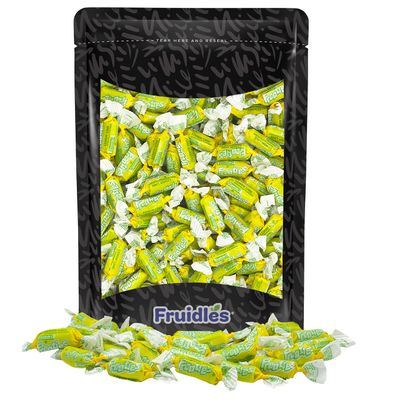 Fruidles Tootsie Roll Original Lemon Lime Twist Midgees, Peanut-Free, Gluten-Free, Kosher Certified, Individually Wrapped, 70 Count (Half-Pound)