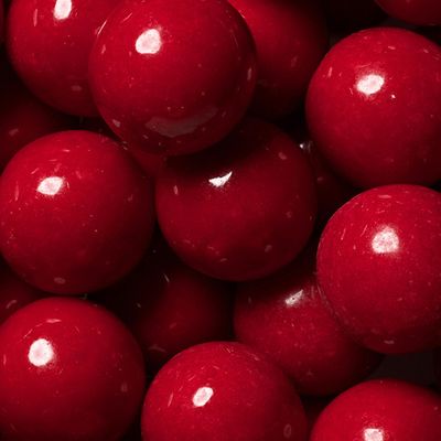 52 Pcs Red Candy Gumballs 1-inch (14 oz)