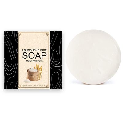 Shampoo Bar, Shampoo Soap Handcrafted with Rice Water Aloe Vera Extract Natural Ingredients, Hair Loss Treatment Oil Control Shampoo Soap for Hair Growth 4.2oz