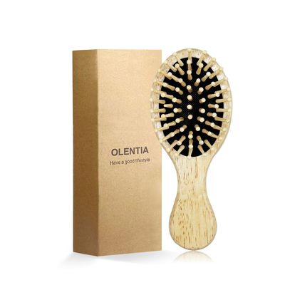 RAINS SECRET Mini Hair Brushes for Women Men Kid,Pocket Size hair brush, WetDry Hair Smoothing Massaging Detangling,Scalp Massage, Pocket Detangler for Outing or Travelling