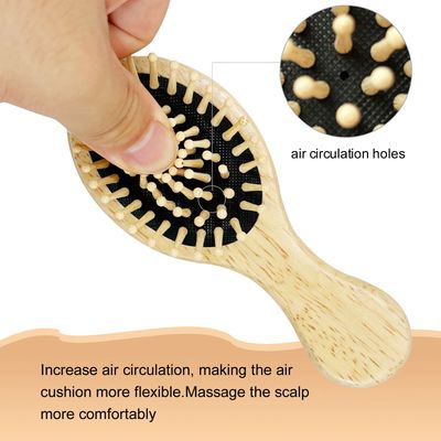 RAINS SECRET Mini Hair Brushes for Women Men Kid,Pocket Size hair brush, WetDry Hair Smoothing Massaging Detangling,Scalp Massage, Pocket Detangler for Outing or Travelling