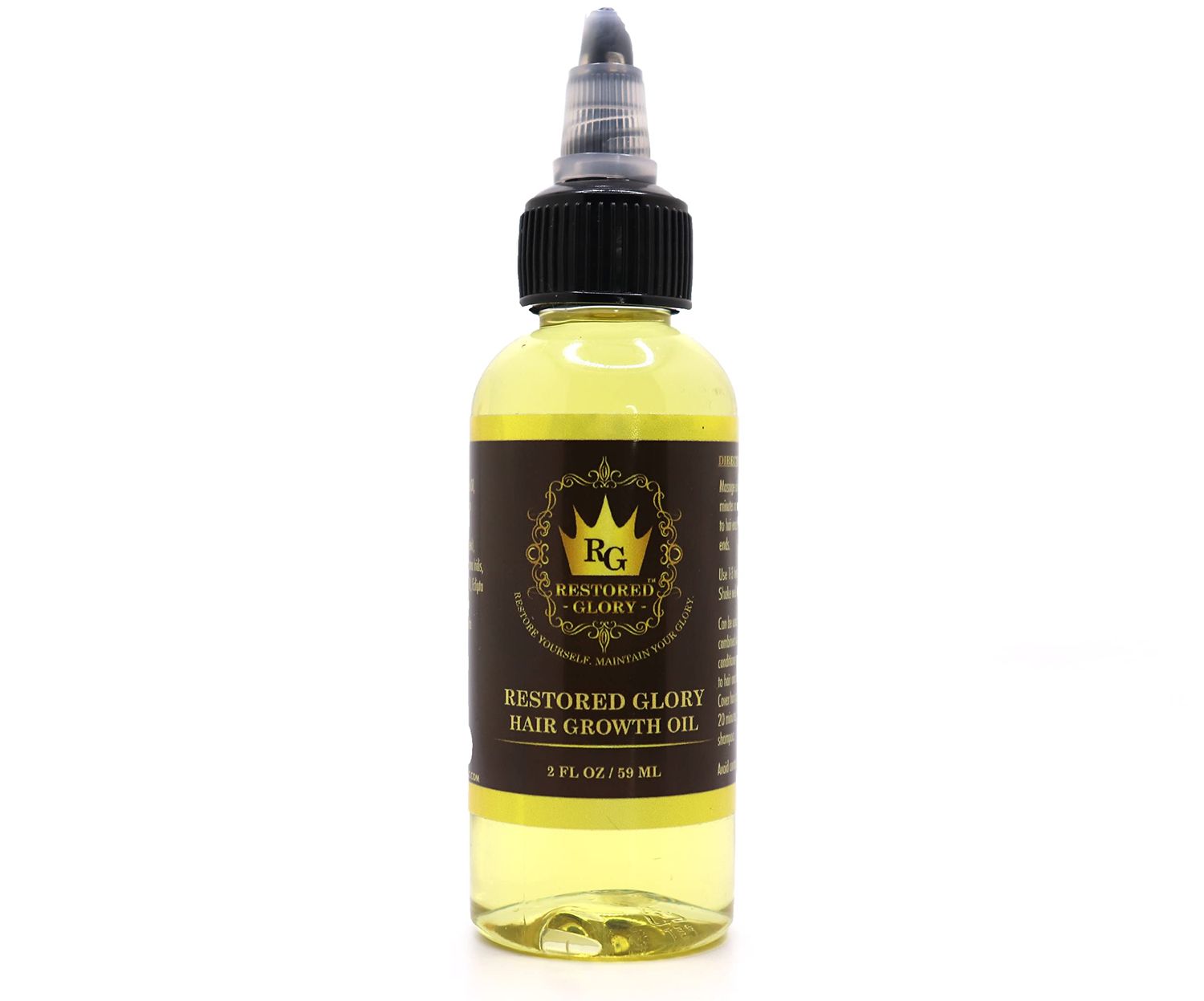 Restored Glory Hair Growth Oil for Growing Healthy Thicker Longer Hair- 2 fl oz