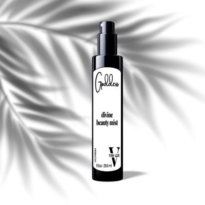 VXN LUX Goddess Divine Beauty Mist with Bakuchi Fruit, Kakadu Plum Hyaluronic Acid to Hydrate Revitalize Facial Skin, 1 fl.oz