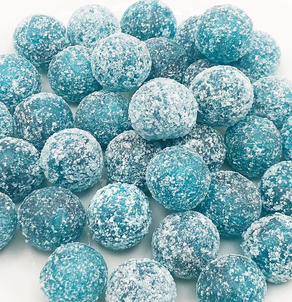 Barnetts Sweets Mega Sour Candy Raspberry 454g (1Lb)