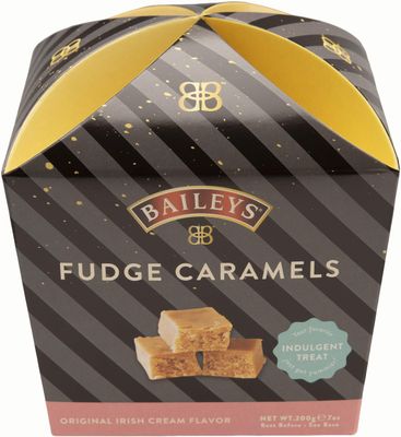 Gardiners of Scotland Handmade Fudge 200g Folded Carton, Baileys Fudge Caramels