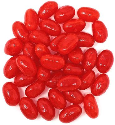 SweetGourmet Red Jumbo Cinnamon Jelly Beans, Sweet and Spicy Candy, 2 Pounds