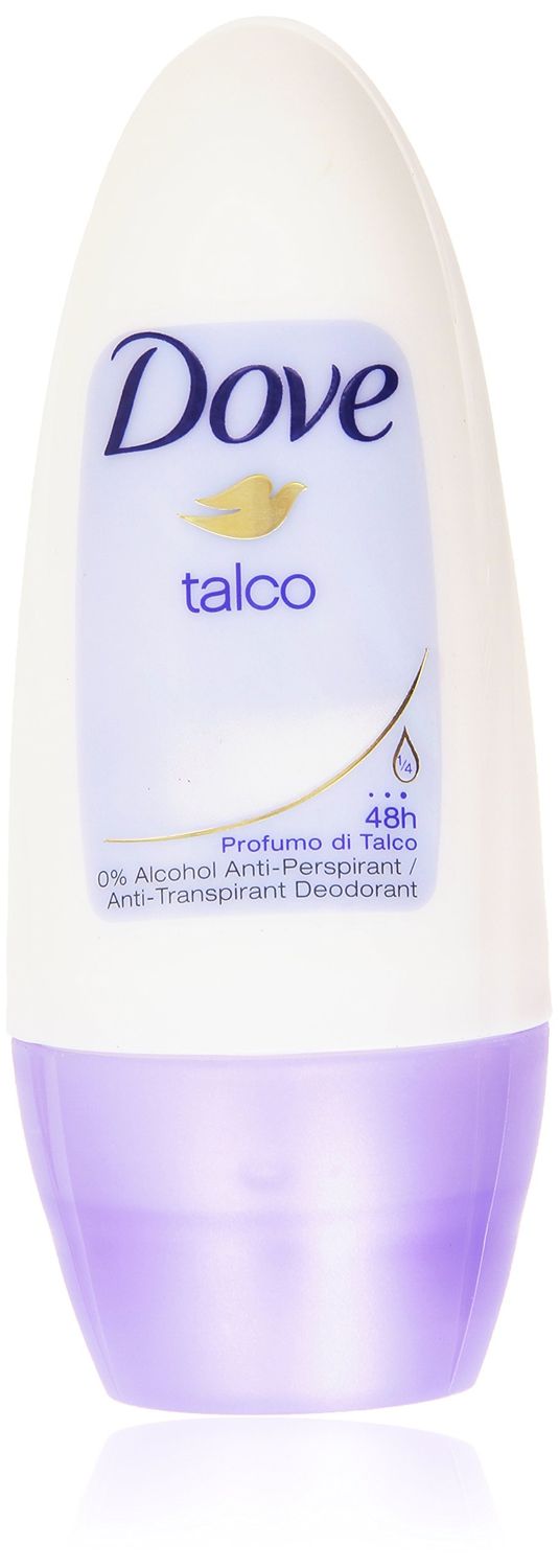 Dove 1 Talco Deodorant Roll On, 50Ml