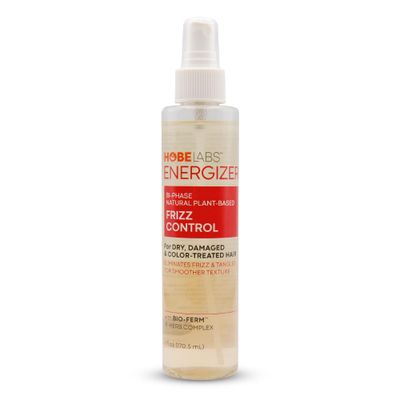 Hobe Labs Energizer Frizz Control 6 oz Eliminate Frizz and Tangles Help Smooth, Shine and Soften Hair Plant Based Ingredients