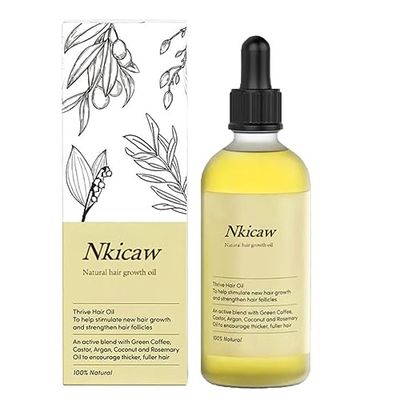 Natural and Organic Rosemary Oil for Hair Growth, natural hair growth oil (1pcs)