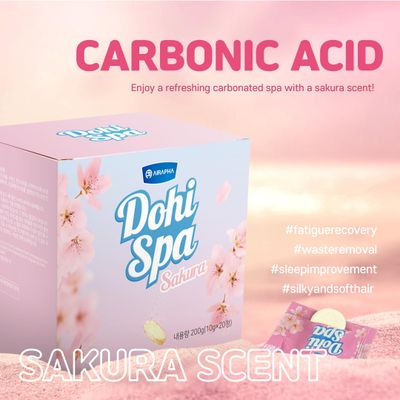 AIRAPHA Dohi Spa Carbonic Acid Tablets Hair Treatment (Sakura)
