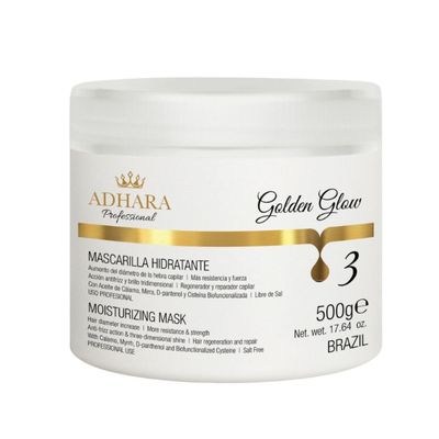 ADHARA PROFESSIONAL Deep Hydrating Hair Mask - Intensive Repair for Dry, Damaged Hair - Salon Formula, 17.64 oz