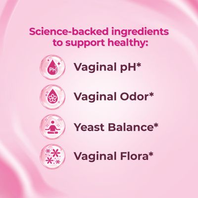 Vaginal Probiotics for Women Vaginigal Health, Prebiotic Probiotic, 15 Billion CFUs, 60 Capsules - Clinically Tested for UTI Prevention, pH Balance Vaginal Flora Wellness