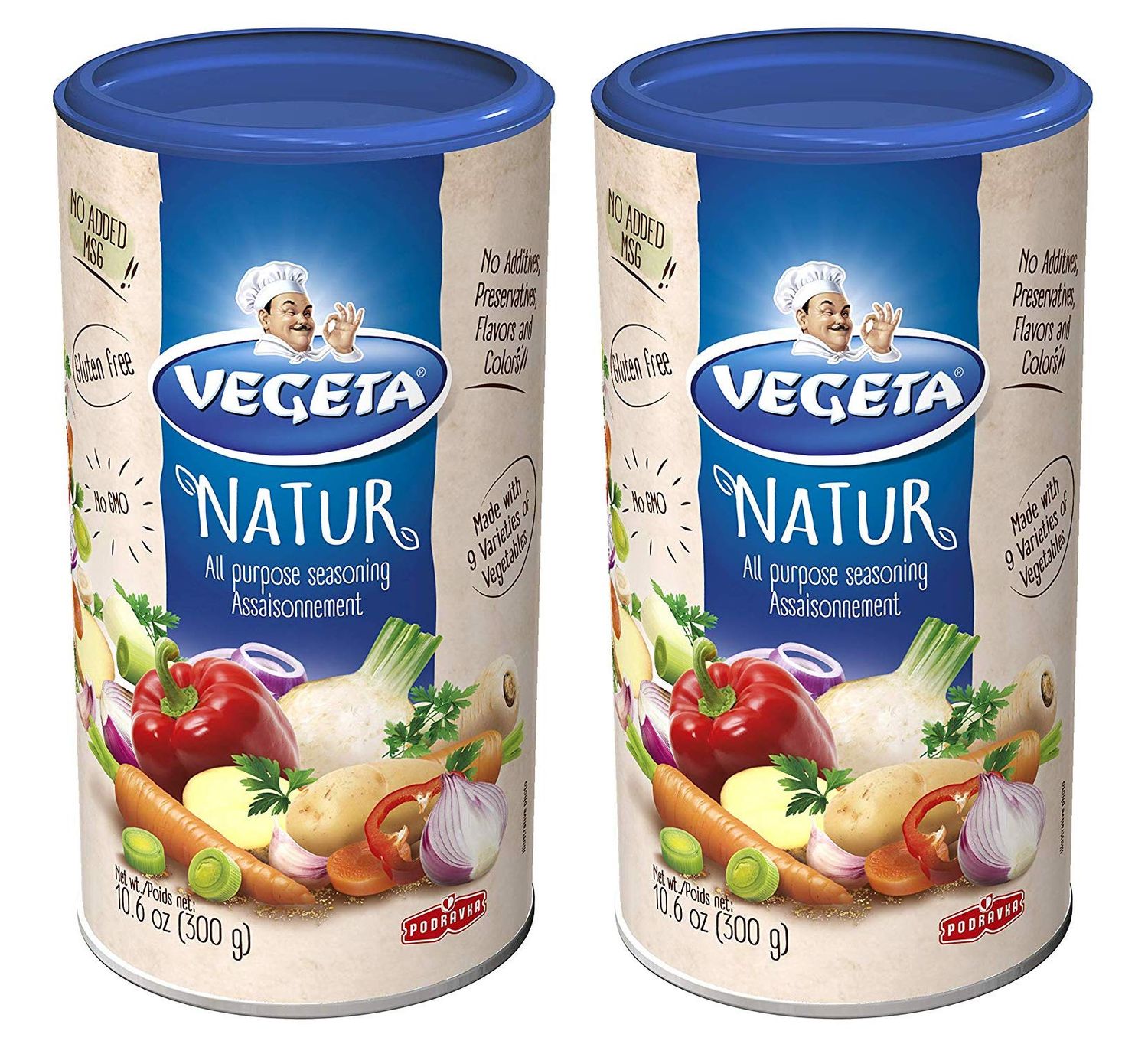 Podravka Vegeta Natur Seasoning, 10.6 Ounce (Pack of 2)