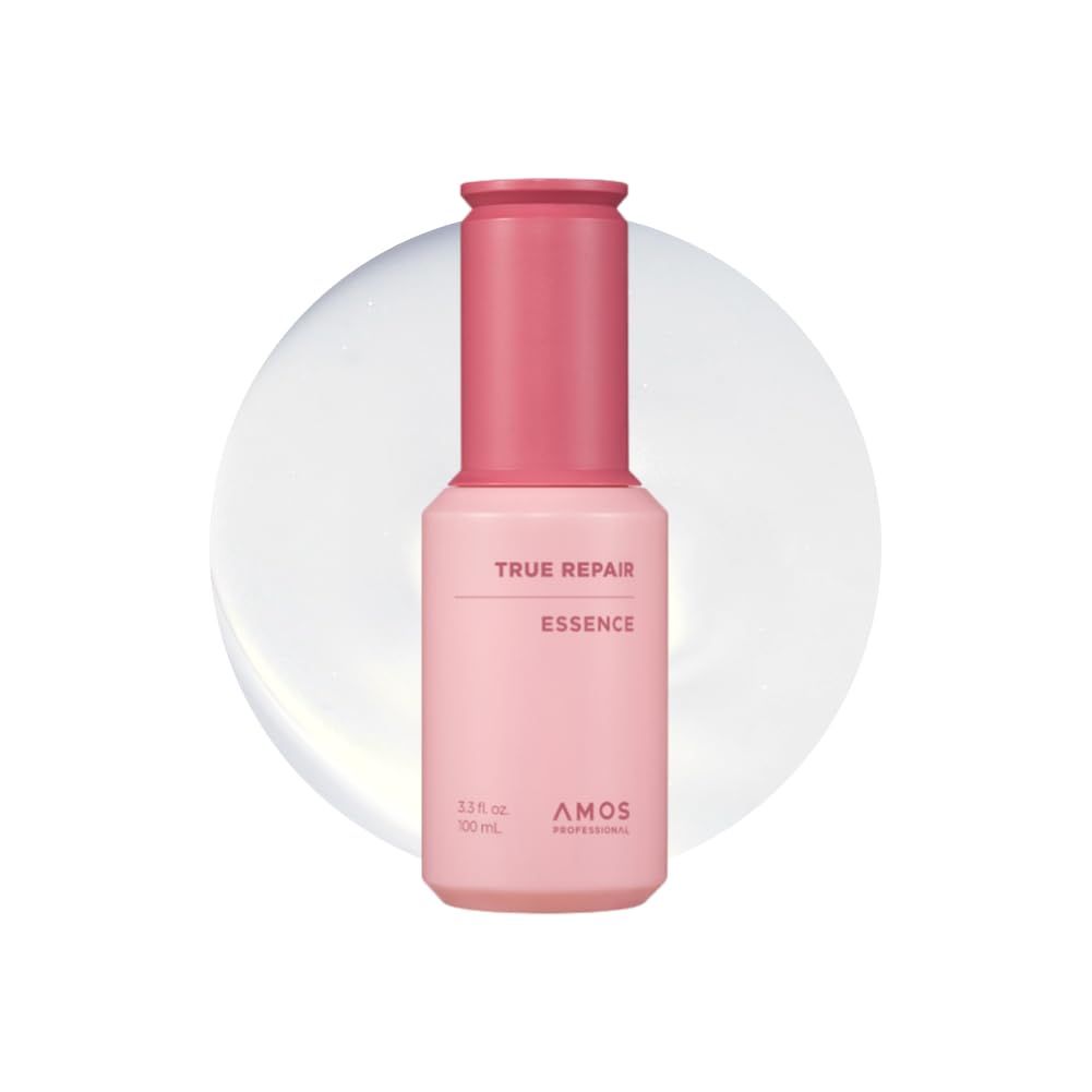 AMOS PROFESSIONAL True Repair Hair Oil l Heat Protectant, Visibly Smooths Softens Hair, Anti-Frizz Smoothing, For Dry Frizzy Hair, 3.3 fl.oz