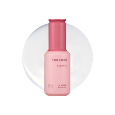AMOS PROFESSIONAL True Repair Hair Oil l Heat Protectant, Visibly Smooths Softens Hair, Anti-Frizz Smoothing, For Dry Frizzy Hair, 3.3 fl.oz