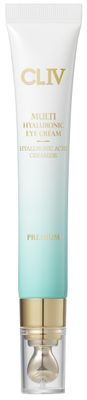 CLIV Multi Hyaluronic Hydrating Eye Cream Moisturizing with 9 layer of hyaluronic acid Special applicator for the eye area (0.67 fl oz, 20ml)