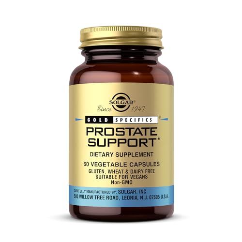 Solgar Prostate Support - 60 Vegetable Capsules - Non-GMO, Vegan, Gluten Free Dairy Free - 30 Servings
