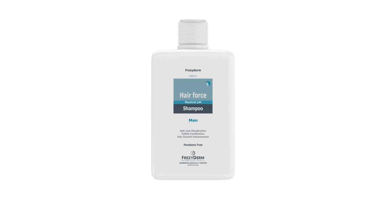 Frezyderm Hair Force Shampoo For Men, Hair Growth Enhancement - 200Ml
