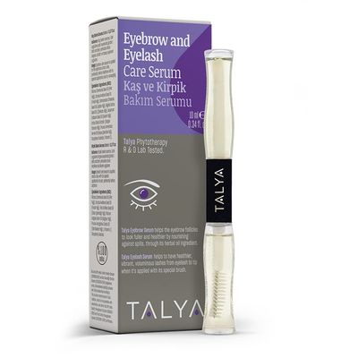 Talya Eyebrow and Eyelash Care Serum Eyelash and Eyebrow Enhancing Serum,Natural Oil blend, Promotes Appearance of Longer, Thicker Eyebrows Eyelashes, special package