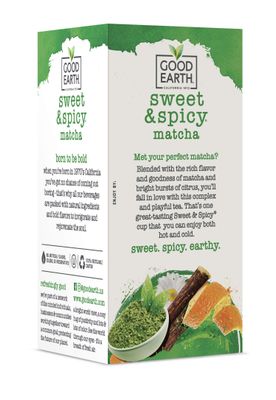 Good Earth Green Tea, Sweet and Spicy, Matcha Maker, 18 Count, Pack of 6
