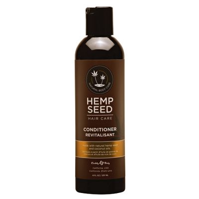 Hemp Seed Hair Care Conditioner, Naked in the Woods - 8 oz - Keeps Hair Feeling Soft Smooth - With Hemp Seed Oil, Coconut Oil Vitamin E - Vegan, Cruelty Free