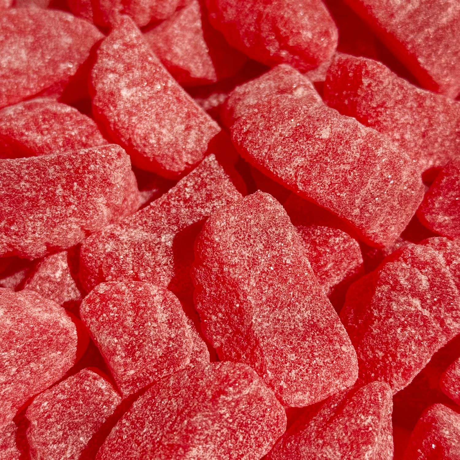 Cherry Slices - 2 Pound Bulk Pack (About 90 Count) - Jelly Candy - Old-Fashioned Sweets
