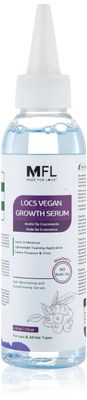 Locs Vegan Growth Serum Locs Oil (Pineapple, Blueberry Peppermint Scent) 4 oz (Blueberry)