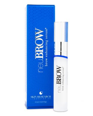 neuBROW Brow Enhancing Serum by Skin Research Laboratories - 3.6 mL Eye Brow Serum for Defined, Fuller Thicker-Looking Hair Brows - Advanced Formula Promotes Natural Healthy Appearance of Brows