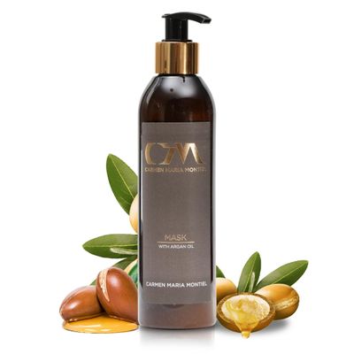 Emmebi CM Hair Mask Hair Care Essentials - Special Hair Treatment Masks with Argan Oil - Hair Mask for Dry Damaged Hair and Growth, Nourishes and Hydrates like a Deep Conditioner