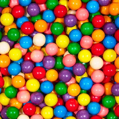 Assorted Gumballs for Gumball Machine - 1lb, 260 Piece Vibrant, Chewy Vending Machine Candy Pack - Inch (14mm) Classic Bubble Gum Flavor Gumball Refills - Delicious Gluten Free Sweets for All Ages