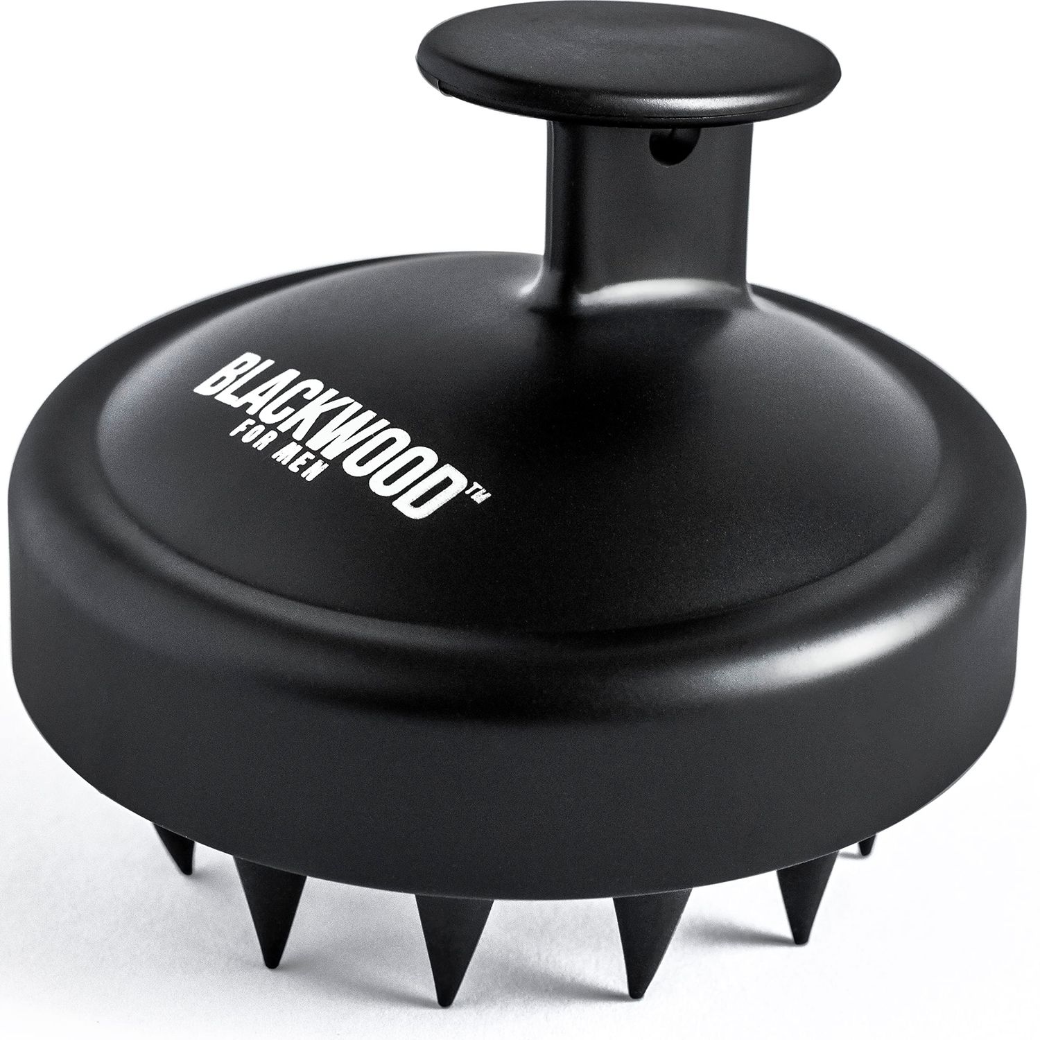 Blackwood For Men Scalp Massager - Healthy Hair Growth Stimulator Brush for Cleansing Relaxing While Showering - Reduce Dandruff Flakes Inflammation - Wet Dry Hair Brush with Wide Tooth Comb