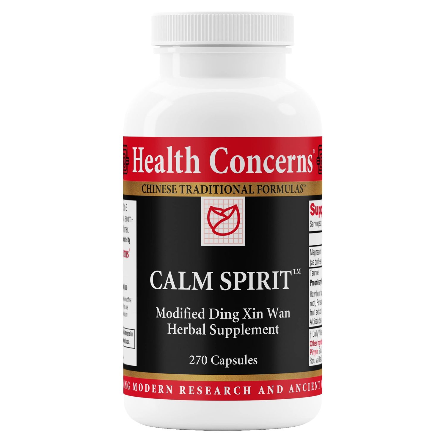 Health Concerns Calm Spirit - Calm Support - Stress Relief Sleep Supplement - 270 Capsules