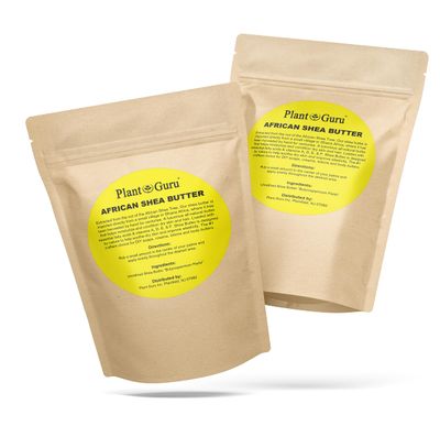 Raw African Shea Butter 2 lbs. Bar 100 Pure Natural Unrefined IVORY - Imported From Ghana - Ideal Moisturizer For Dry Skin, Body, Face And Hair Growth. Great For DIY Soap and Lip Balm Making.