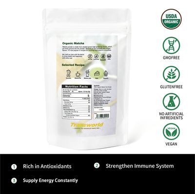 Organic Matcha Green Tea Powder First Harvest Ceremonial Grade 100 Pure Premium Matcha for Drinking and Latte No Additives 3.53oz(100g) Jiuyu