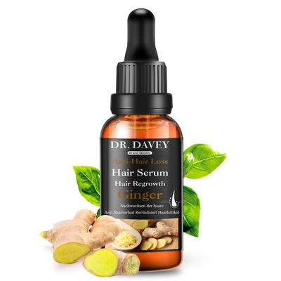 Ginger Hair Growth Serum for Hair Loss and Hair Regrowth Hair Growth Oil for ThickerBaldingRepairs Hair FolliclesStronger Hair Hair Growth and Loss Treatment for Men and Women