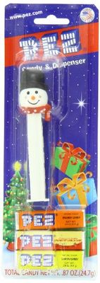 PEZ Blister Card, Christmas Assortment, 0.87 Ounce (Pack of 12)