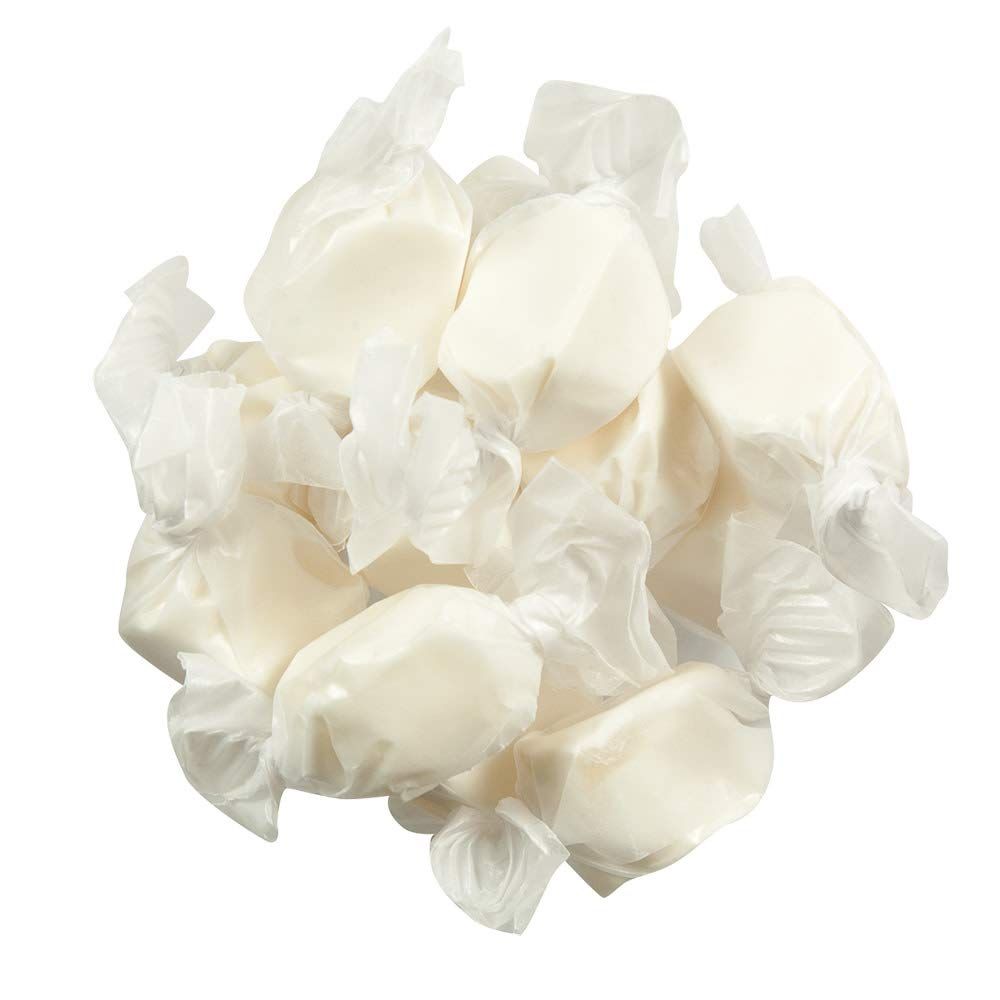 Smarty Stop Salt Water Taffy All Color (Vanilla, 1 Pound (Pack of 1))