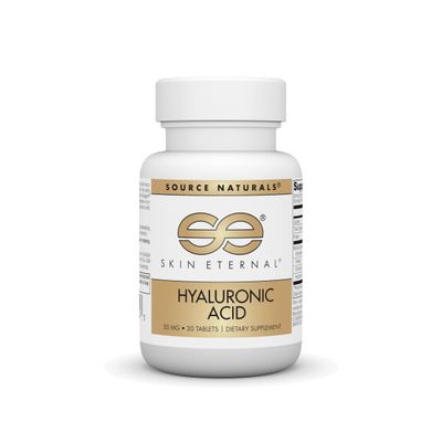 Source Naturals Skin Eternal Hyaluronic Acid, 50mg - 30 Tablets