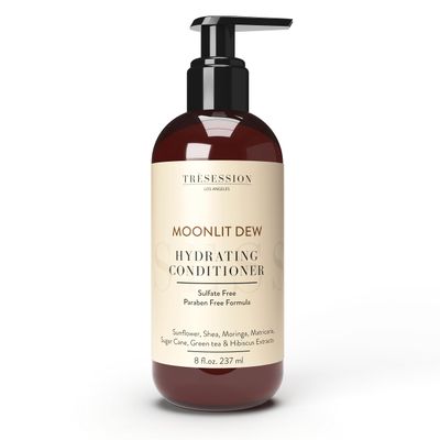 TRSESSION Moonlit Dew Hydrating Conditioner Hydrate Moisturizing Conditioner For Damaged, Color-Treated Dry Hair Deep Hydration for Hair Growth Thinning Hair Sulfate Paraben Free 8 OZ