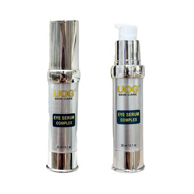 UOG Eye Serum Complex - Rapid Reduction Eye Serum for Dark Circles, Puffiness, Wrinkles Crows Feet Anti-Aging Formula for Firm, Youthful Eyes Hydrates Smooths (20ml 0.7oz)