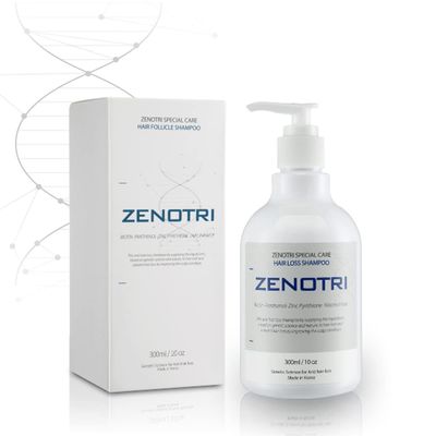 ZENOTRI Follicle Shampoo Hair loss Zero with Copper peptide, Biotin, Dexpanthenol, Pyrithione ZincGenetic Hair Care Solution