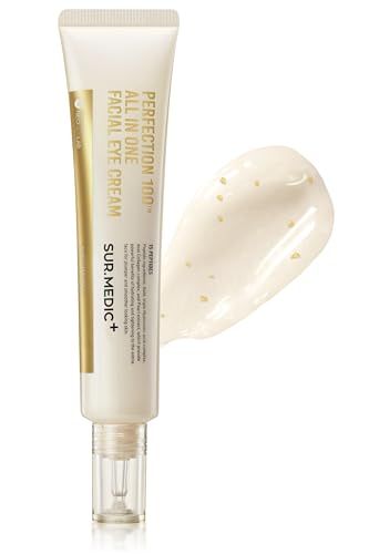 SUR.MEDIC 24K Gold Perfection All In One Cream for Face Eye with Hyaluronic Acid, Panthenol and 24 Gold 1.18 oz