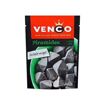 Sweet licorice Venco Soft Pyramids Total Weight 8.82 ounce
