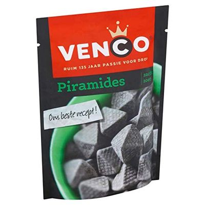 Sweet licorice Venco Soft Pyramids Total Weight 8.82 ounce
