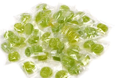 Eda&#39;s Sugar Free Intense Lemon-Lime Hard Candy, ONE POUND, individually wrapped, OU Parve, Uses Sorbitol, Low Sodium