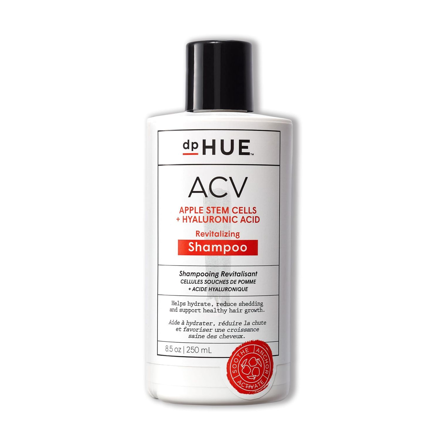 dpHUE ACV Revitalizing Shampoo - 8.5 oz - Helps Support Healthy Hair Growth - With Apple Cider Vinegar Hyaluronic Acid - Vegan Color Safe